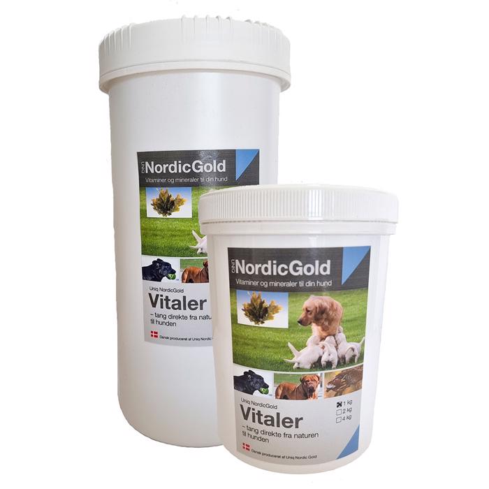 UniQ Nordic Gold Vitaler Naturlige Vitaminer & Mineraler Til Hunden