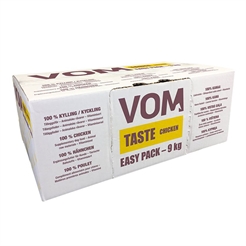 VOM Taste Kylling Råfoder Til Hund Easy Pack 9kg