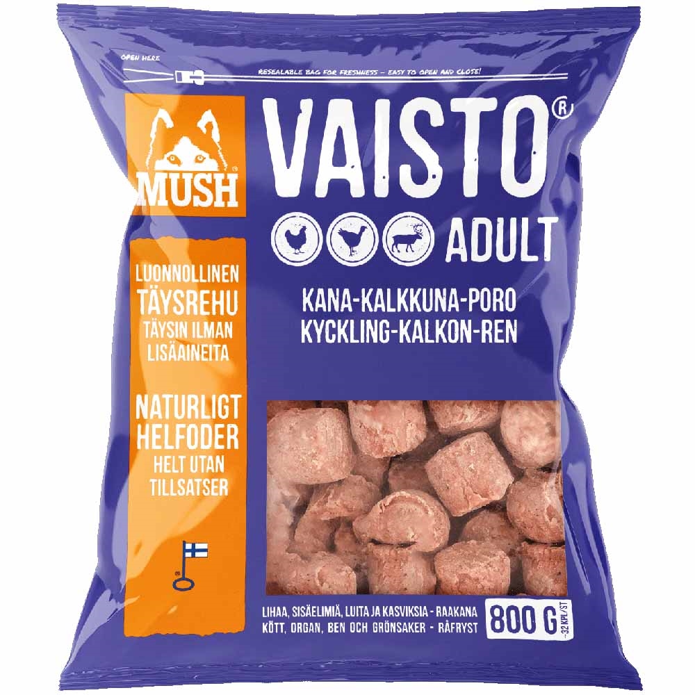 MUSH Barf Vaisto Lilla 800g
