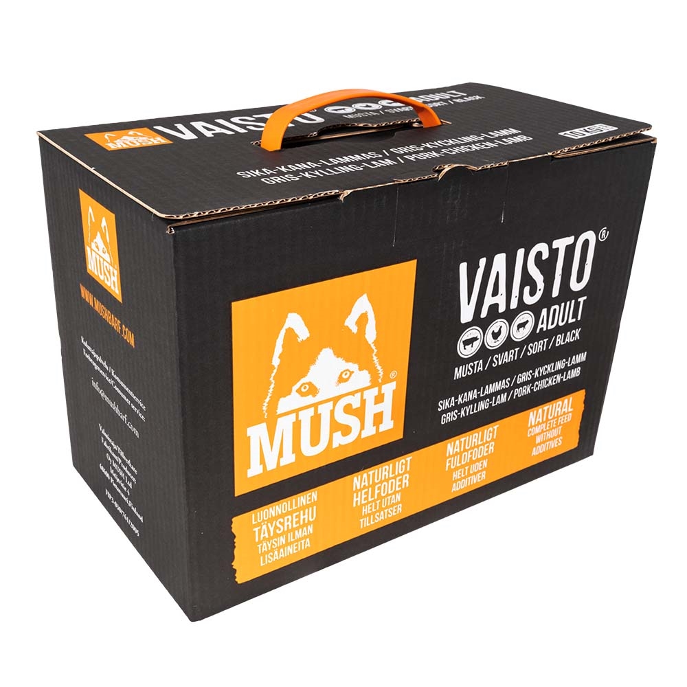 MUSH Barf Vaisto Sort 10 Kg