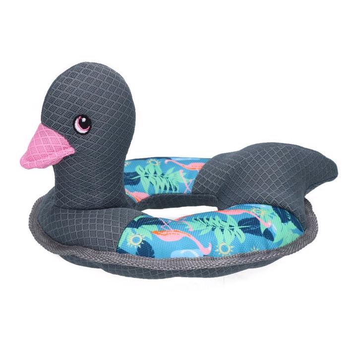 CoolPets Vandlegetøj Til Hunden Design Ring o´ Ducky Flamingo