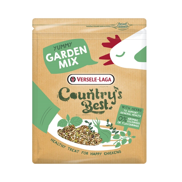 HønseSnack Garden Mix 1 kg Forkæl Dine Høns Med Guf