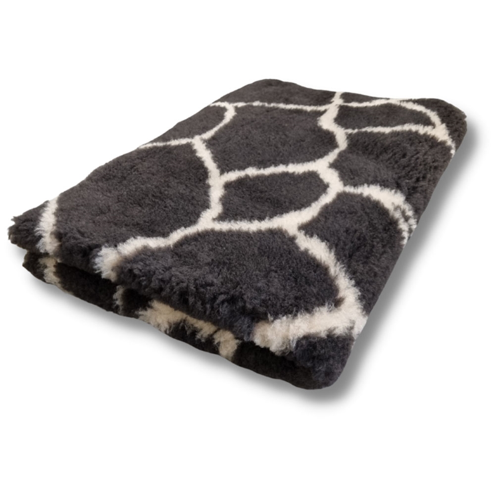 Vet Bed Extra Soft Design Brown & Beige Giraf 100 x 150 cm