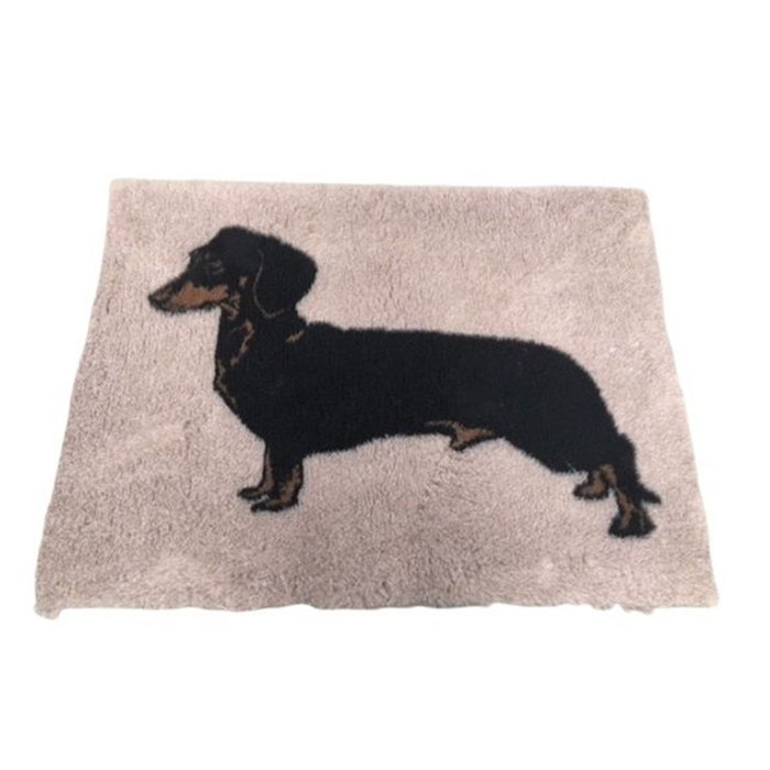 Vet Bed Extra Soft Med Gravhund 100 x 75 cm
