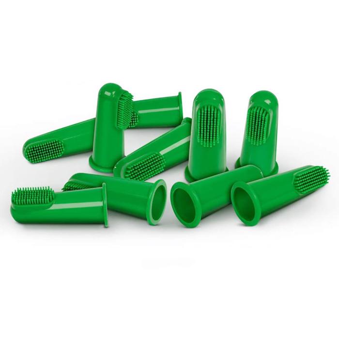 Vets Best Dental Silicone Finger Brushes 5 stk I Pakken