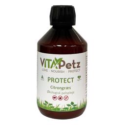 VitaPetz Loppe og Flåt Forebyggelse Til Hunden Protect med Citrongræs