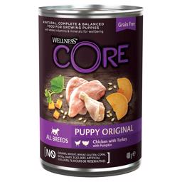 Wellness Core Puppy Original Vådfoder Til Hvalpen Chicken & Turkey 400g