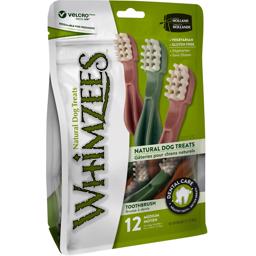 Whimzees Dental Tandbørste 12stk  MEDIUM