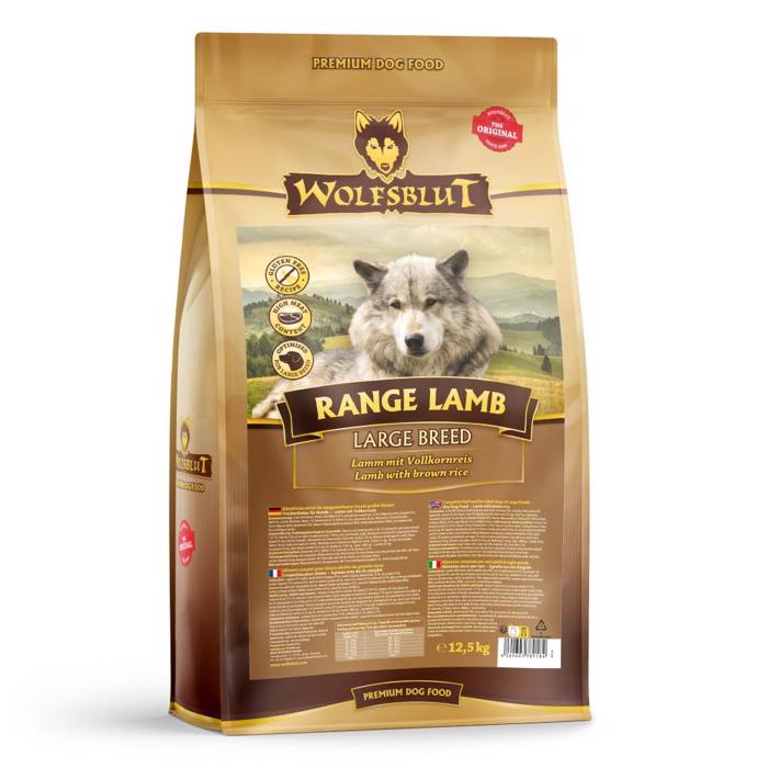 Wolfsblut Hundefoder Til Den Voksne Hund Range Lamb Large Breed 12,5 Kg