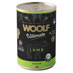 Woolf Ultimate Vådfoder til Hunden med Lam & Rosmarin 400g