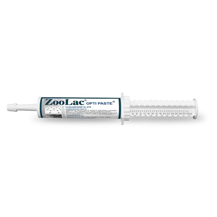 Zoolac Opti Paste 32ml Probiotisk Pasta der Stabilisere Tarmfloraen