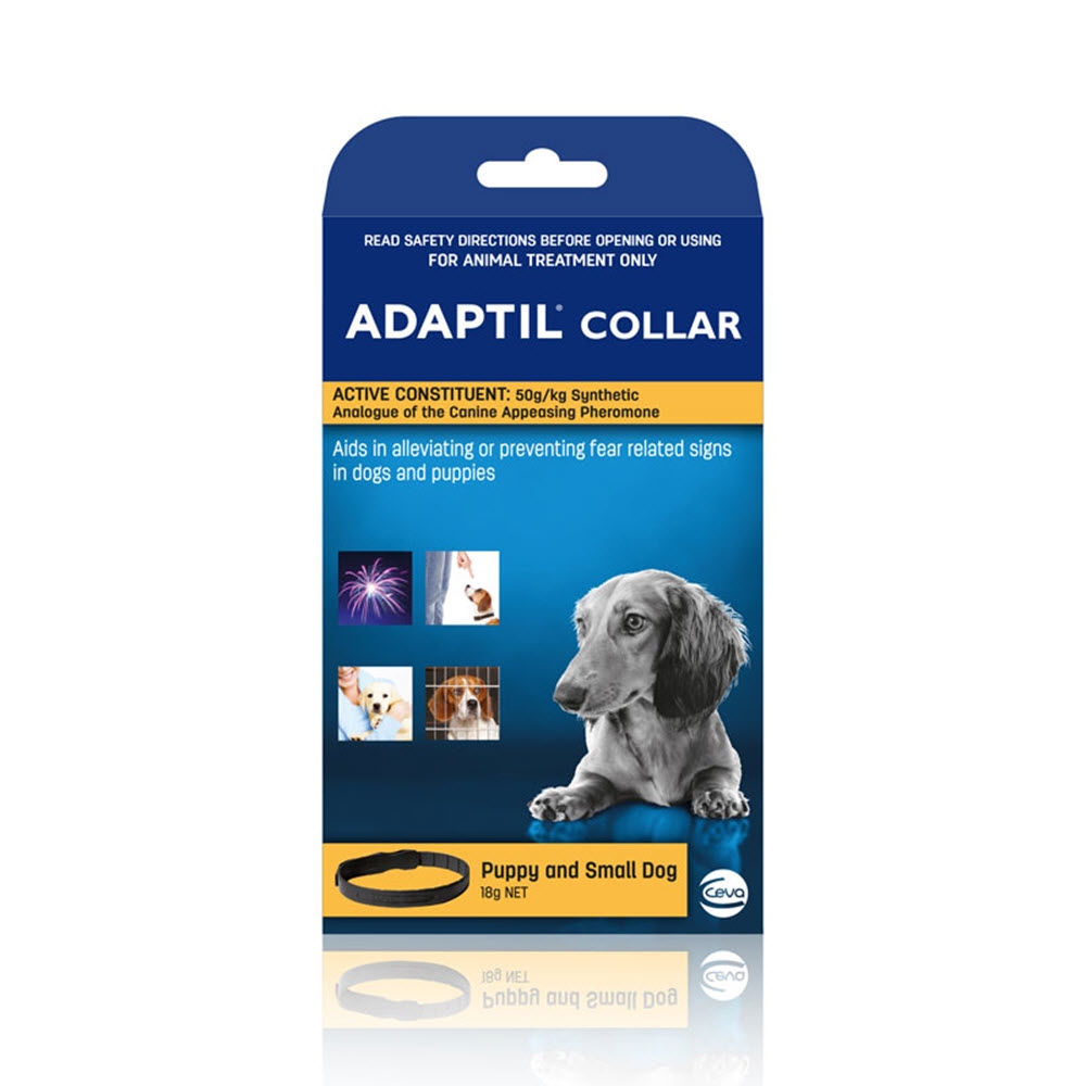 Skjult Silicon hente ADAPTIL Beroligende Halsbånd Til Hunde Small Medium