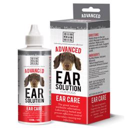 Reliq Advanced Ear Solution Ørepleje Uden Alkohol Til Hunde
