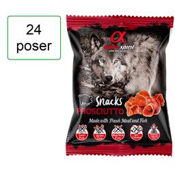 Alpha Spirit Kornfrie Godbidder Med PROSCIUTTO Skinke In Bag 50gram MEGAKØB 24 poser