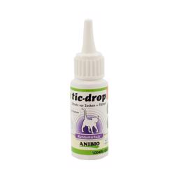 Anibio Tic Drop Mod Flåter og Lopper Hos Katte 30ml