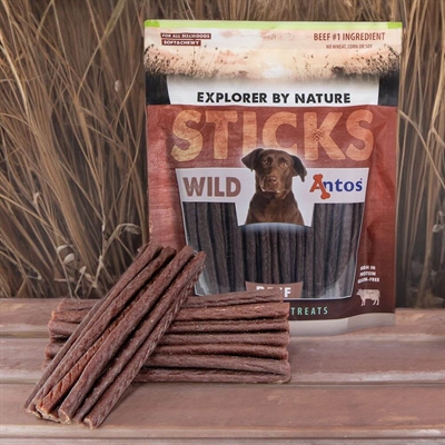 Antos Wild Sticks Bløde Tyggestænger med Okse 400g