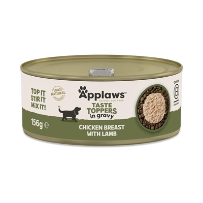 Applaws Taste Toppers in Gravy Vådfoder med Kyllingebryst & Lam 156g