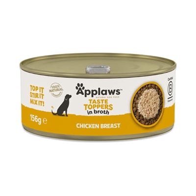 Applaws Taste Toppers in Broth Vådfoder med Kyllingebryst 156g