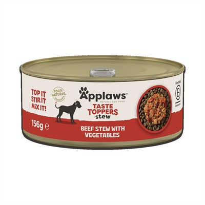 Applaws Taste Toppers STEW Okse Sammenkogt Med Grønt 156g