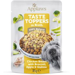 Applaws Taste Toppers Broth Kyllingebryst Broccoli, æble & Quinoa 85g