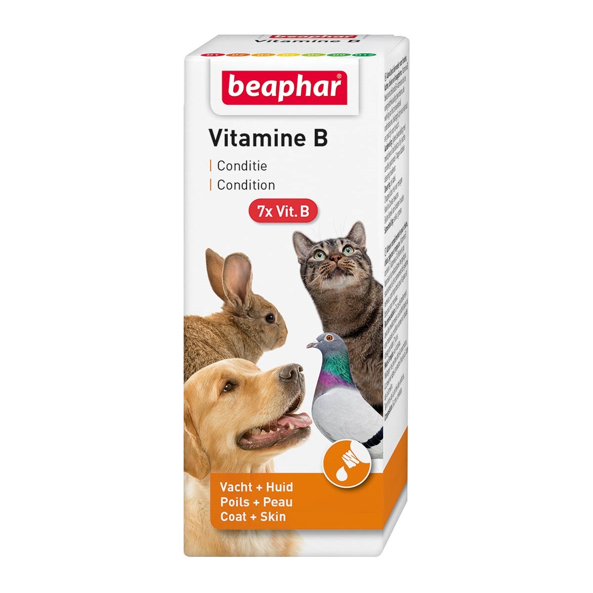 Brug for Advarsel Ledsager Beaphar Flydende B Vitamin Til Hund, Kat, Gnaver og Fugl