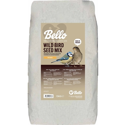 Bello Vildtfugle Foder Frøblanding Med Nødder & Guf 13kg