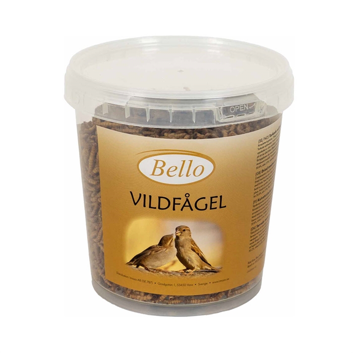 Bello Melorme Tørrede Til Fugle & Pindsvin 200g