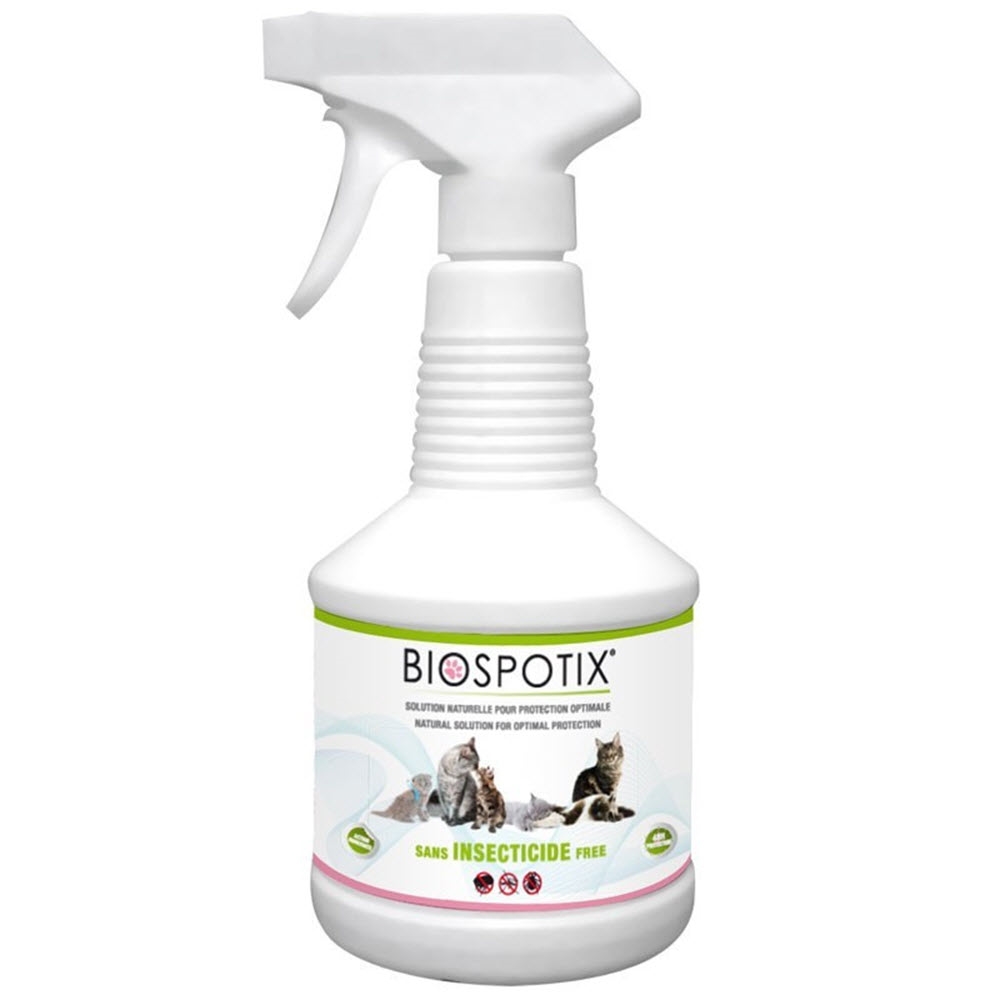 Socialist rør Den aktuelle Biospotix Loppemiddel Spray Til Katte Helt Naturligt 500ml