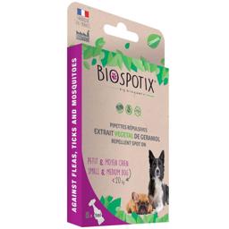 Biospotix Spot On Loppe og Flåt Pipetter Til Hunde Under 20kg