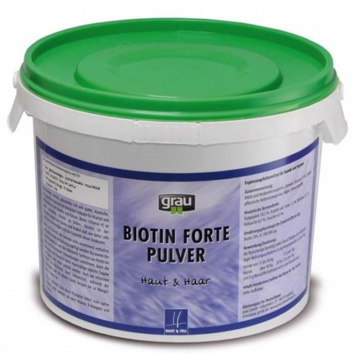 Biotin-Forte Pulver Giver ny pels 2 kg. - DATOVARER
