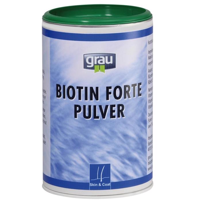 Biotin-Forte Pulver eller tabletter Giver ny pels - DATOVARER