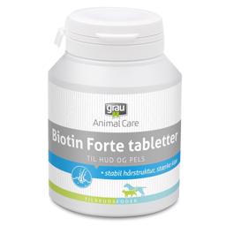 Grau Biotin-Forte Tabletter Giver Ny Pels 100 tabletter