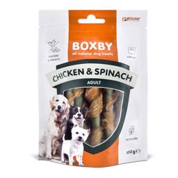 Boxby Kornfri Snack Chicken & Spinach 100gr