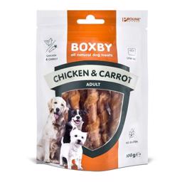 Boxby Kornfri Snack Chicken & Carrot 100gr