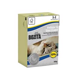 Bozita Feline Indoor & Sterilised Vådfoder 93% Rent Kød 190g