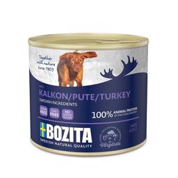  Bozita Paté Hundemad 100% Animalsk Protein Primært Kalkun 625g