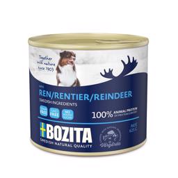  Bozita Paté Hundemad 100% Animalsk Protein Primært Rensdyr 625g