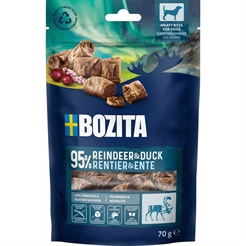 Bozita Meaty Bites Premium Kornfrie Hundegodbidder Rensdyr & And