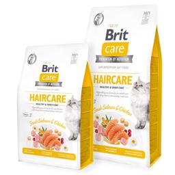 Brit Care Kornfrit Kattefoder Haircare Til Sund & Blank pels
