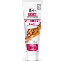 Brit Care Cat Anti Hairball Creme Pasta Med Taurine 100g - DATOVARER