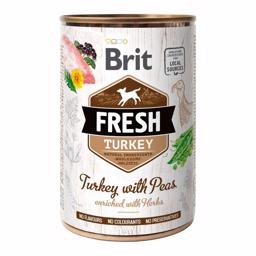 Brit Fresh Holistisk Hundefoder med Kalkun og Ærter 400 g