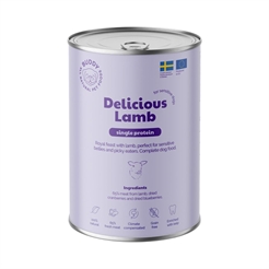 Buddy Vådfoder til Hund Delicious Lamb Single Protein 65% Lam 400g