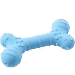 Buster Silicone Flex Bone Gummi Legetøj Uden Ftalater Blue