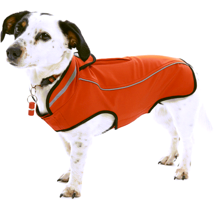 Buster Softshell Hundejakke Red Chili