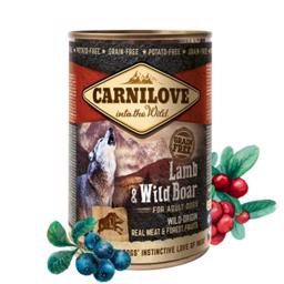 Carnilove Into The Wild Vådfoder Lamb & Wild Boar 400g