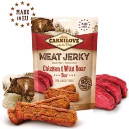 Carnilove Jerky Chicken & Wild Boar ProteinBar Med Kylling & Vildsvin