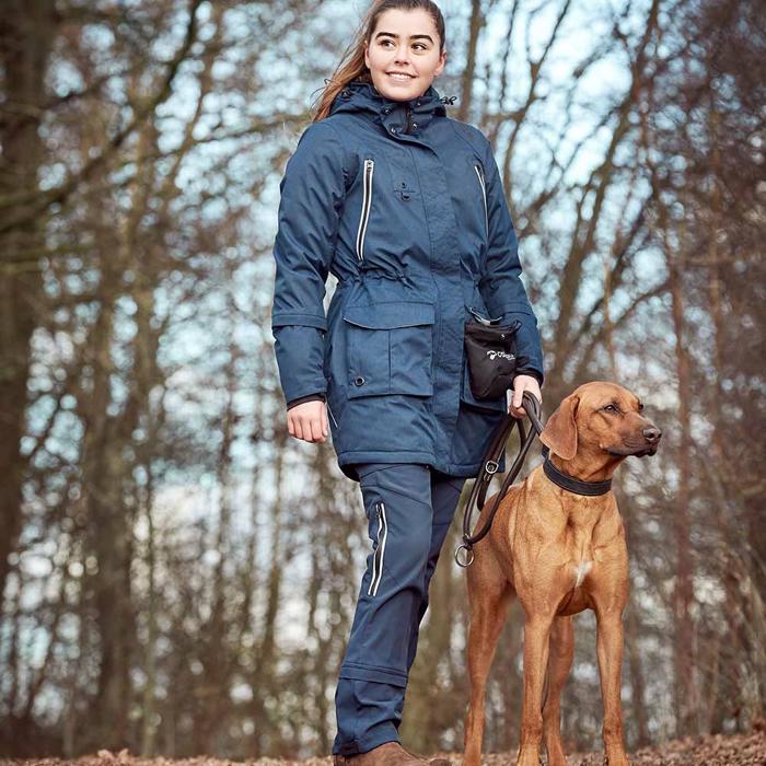 Catago Trainer Lang Damejakke i Night Sky Blue