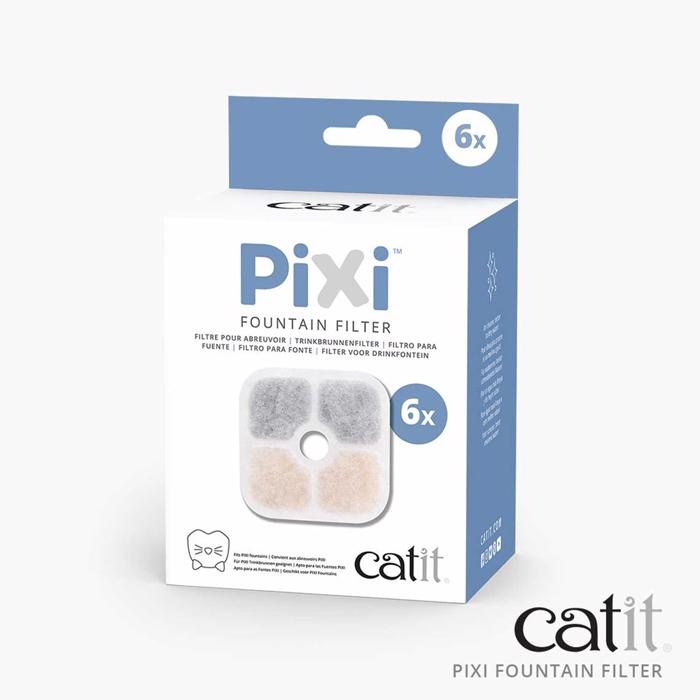 Catit PIXI Drikke Fontæne Rense Filtre 6 PACK