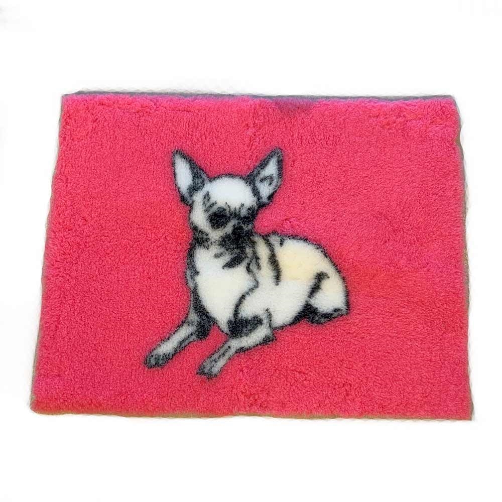 Indvending Uforglemmelig smuk Vet Bed i Pink Antislip Med Chihuahua