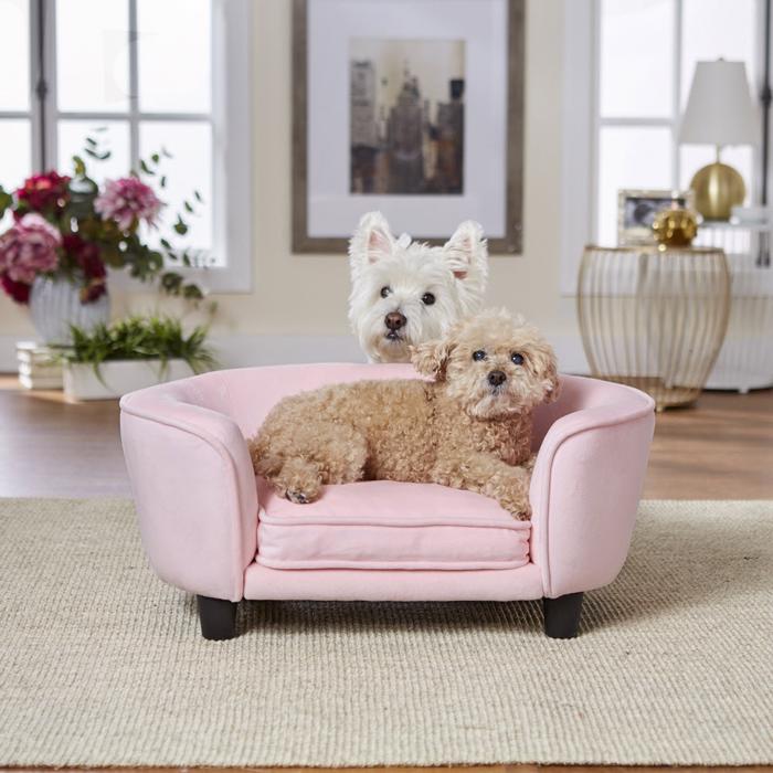 EHP Hundesofa Design CoCo Rosa Til Den Lille Prinsesse